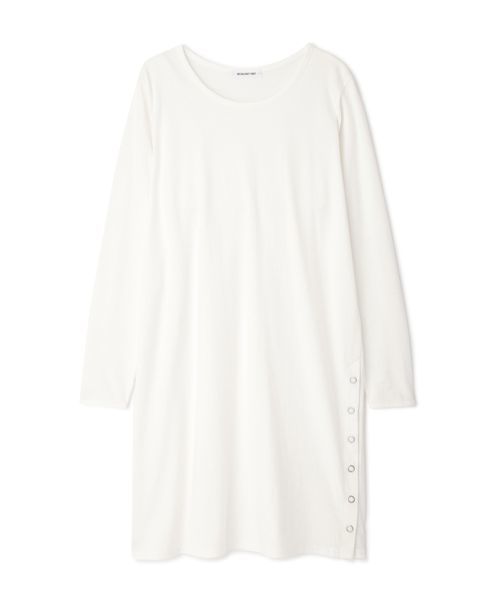 NATURAL BEAUTY BASIC（ナチュラルビューティーベーシック）の「レイヤードチュニック（Tシャツ/カットソー・レディース・ブラウン/オフホワイト/グレー系その他・MEDIUM）」の9枚目の写真