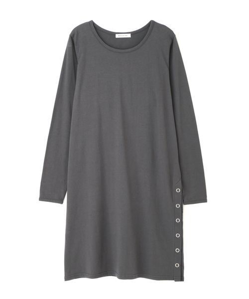 NATURAL BEAUTY BASIC（ナチュラルビューティーベーシック）の「レイヤードチュニック（Tシャツ/カットソー・レディース・ブラウン/オフホワイト/グレー系その他・MEDIUM）」の14枚目の写真