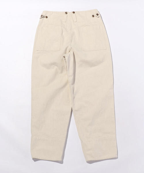 MHL.（エムエイチエル）の「＜MHL.＞ WORK PT/パンツ（チノパンツ・メンズ・ホワイト・LARGE/MEDIUM）」の6枚目の写真