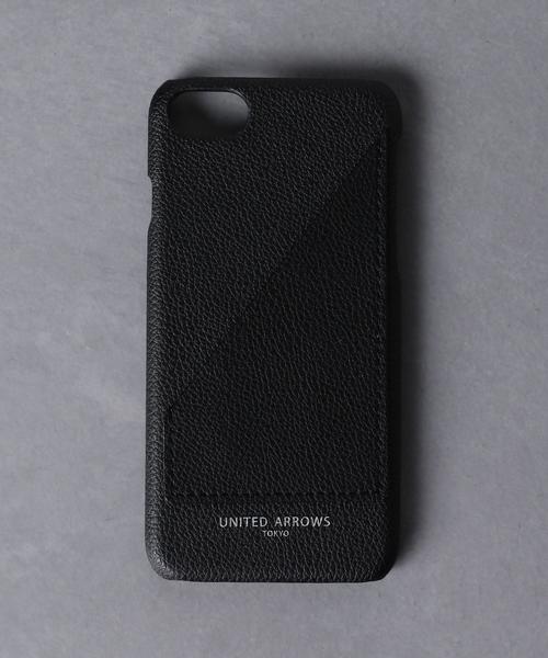 UNITED ARROWS(ユナイテッドアローズ)の「<UNITED ARROWS> マイクロファイバー I PHONE CASE 8(モバイルケース/カバー)」|ブラック