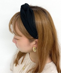 apres jour | 【apres jour×ARIAZ】ねじりターバン(ヘアバンド)