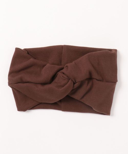 apres jour（アプレジュール）の「【apres jour×ARIAZ】ねじりターバン（ヘアバンド・レディース・ブラック/ダークブラウン/ベージュ/ミント・FREE）」の9枚目の写真