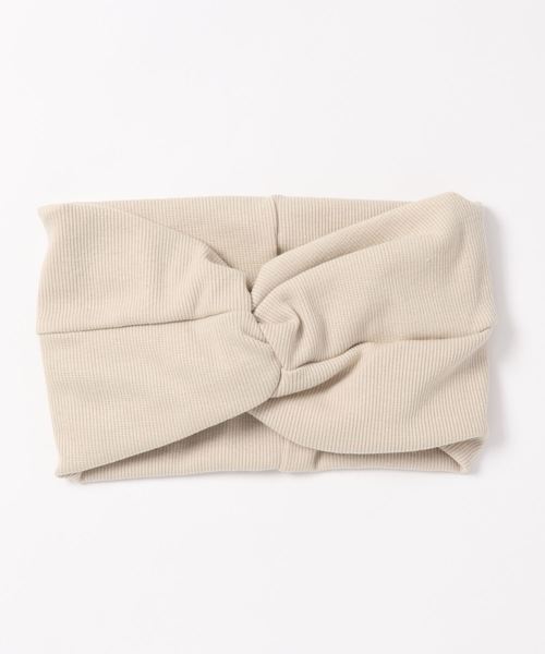 apres jour（アプレジュール）の「【apres jour×ARIAZ】ねじりターバン（ヘアバンド・レディース・ブラック/ダークブラウン/ベージュ/ミント・FREE）」の12枚目の写真