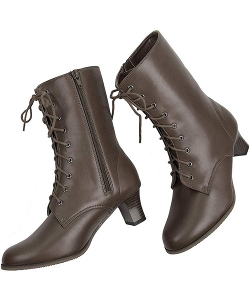 KYOETSU（キョウエツ）の「ブーツ（ブーツ・レディース・ブラック/ダークブラウン/アイボリー・25.5cm/24.0cm/25.0cm/22.5cm/24.5cm/26.0cm/23.0cm/23.5cm/21.5cm/22.0cm）」の18枚目の写真