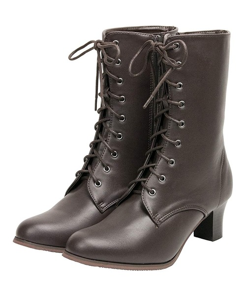 KYOETSU（キョウエツ）の「ブーツ（ブーツ・レディース・ブラック/ダークブラウン/アイボリー・25.5cm/24.0cm/25.0cm/22.5cm/24.5cm/26.0cm/23.0cm/23.5cm/21.5cm/22.0cm）」の19枚目の写真