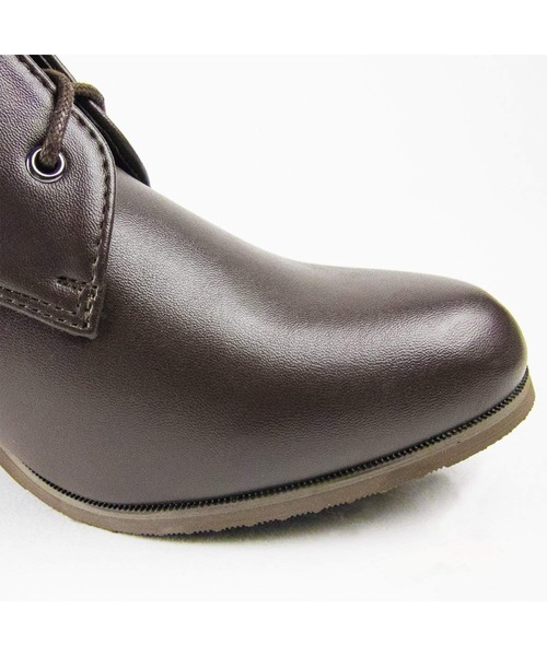 KYOETSU（キョウエツ）の「ブーツ（ブーツ・レディース・ブラック/ダークブラウン/アイボリー・25.5cm/24.0cm/25.0cm/22.5cm/24.5cm/26.0cm/23.0cm/23.5cm/21.5cm/22.0cm）」の6枚目の写真