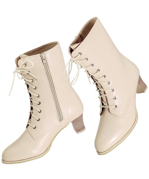 KYOETSU（キョウエツ）の「ブーツ（ブーツ・レディース・ブラック/ダークブラウン/アイボリー・25.5cm/24.0cm/25.0cm/22.5cm/24.5cm/26.0cm/23.0cm/23.5cm/21.5cm/22.0cm）」の21枚目の写真