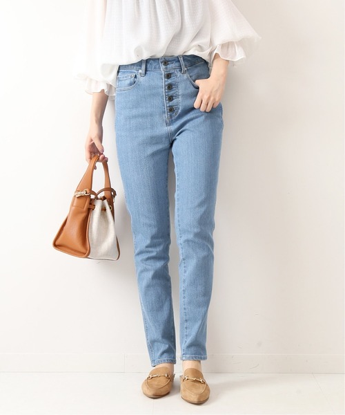 Spick & Span(スピックアンドスパン)の「【5 1/2】SLIM-LINE DENIM◆(デニムパンツ)」|サックスブルー