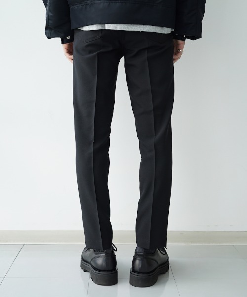 Time is on ホップサックトラウザー　黒スラックス サイズ0 Steven Alan＞ TC ホップサック イン ツープリーツ ドレス