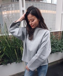 TRUNC 88�i�g�����N�G�C�e�B�[�G�C�g�j�́uBoatneck Oversized Tops�i�X�E�F�b�g�j�v