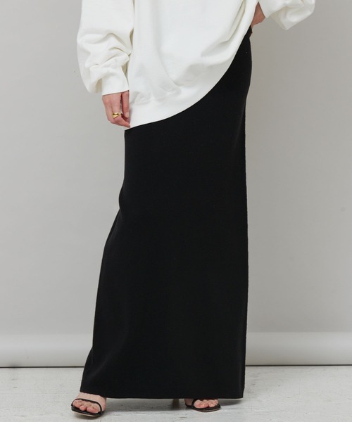 Curensology(カレンソロジー)/コットンリブタイトスカート（スカート