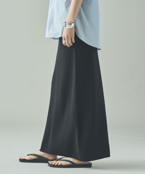 Curensology(カレンソロジー)/コットンリブタイトスカート（スカート