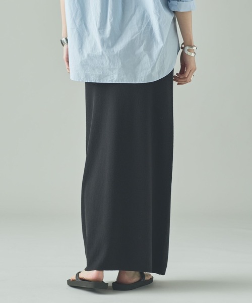 Curensology(カレンソロジー)/コットンリブタイトスカート（スカート