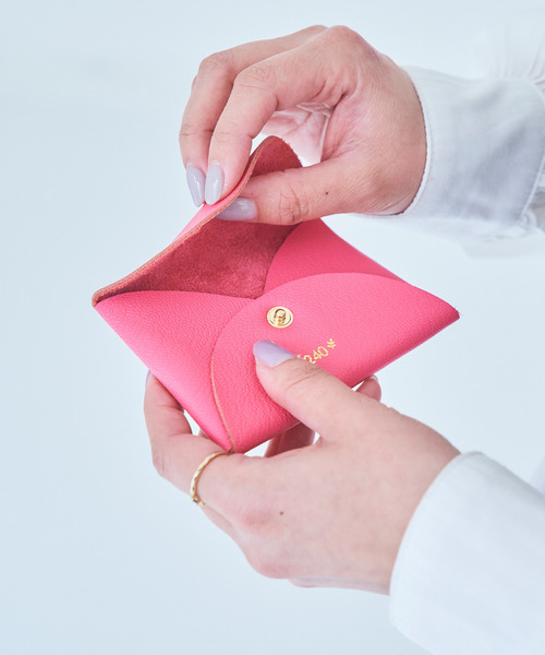 〈MACAROOON/マカルーン〉ゴートレザー コインケース カード入れ / Coin Card Case(コインケース)|MACAROOON(マカルーン)