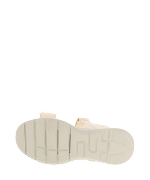 RANDA（ランダ）の「厚底フラットソールスポーティーサンダル（サンダル・レディース・ホワイト/ブラック/グリーン/カーキ・LL/S/M/L）」の5枚目の写真