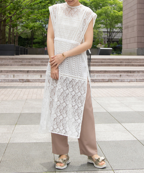 RANDA（ランダ）の「厚底フラットソールスポーティーサンダル（サンダル・レディース・ホワイト/ブラック/グリーン/カーキ・LL/S/M/L）」の13枚目の写真