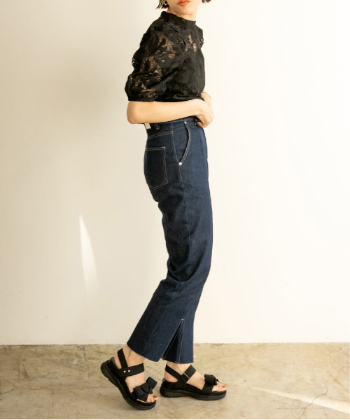 RANDA（ランダ）の「厚底フラットソールスポーティーサンダル（サンダル・レディース・ホワイト/ブラック/グリーン/カーキ・LL/S/M/L）」の22枚目の写真