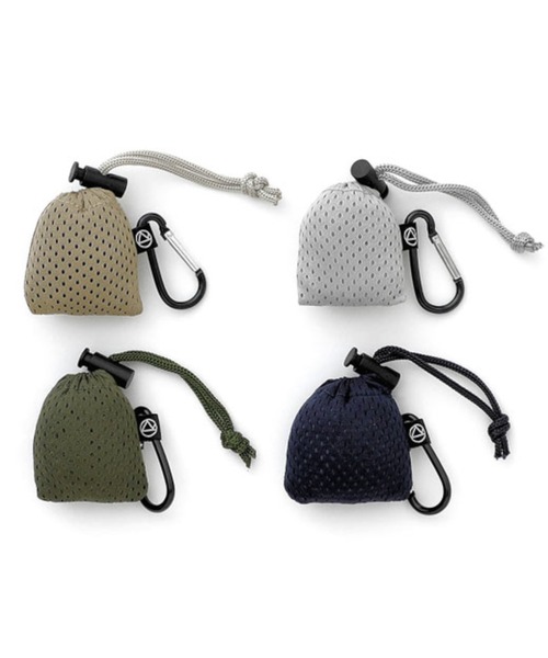 HIGHTIDE(ハイタイド)の「romo ロモ CONVENI BAG INBENTO S コンビニバッグ インベント S(エコバッグ/サブバッグ・メンズ・ネイビー/グレー/カーキ/ブラック×ベージュ/ライトベージュ・FREE)」の12枚目の写真