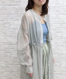 ap retro | バンドカラーシアロングシャツワンピース【ZOZO限定アイテム】(シャツワンピース)