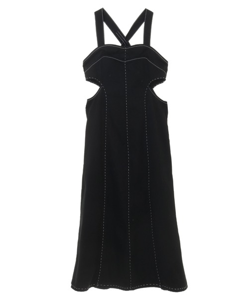 Candy Stripper（キャンディストリッパー）の「THICK STITCH TIGHT ドレス（ドレス・レディース・ブラック/ベージュ/インディゴブルー・1/2）」の14枚目の写真