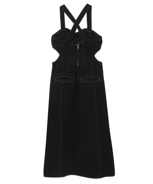 Candy Stripper（キャンディストリッパー）の「THICK STITCH TIGHT ドレス（ドレス・レディース・ブラック/ベージュ/インディゴブルー・1/2）」の17枚目の写真