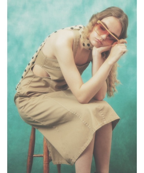 Candy Stripper（キャンディストリッパー）の「THICK STITCH TIGHT ドレス（ドレス・レディース・ブラック/ベージュ/インディゴブルー・1/2）」の19枚目の写真