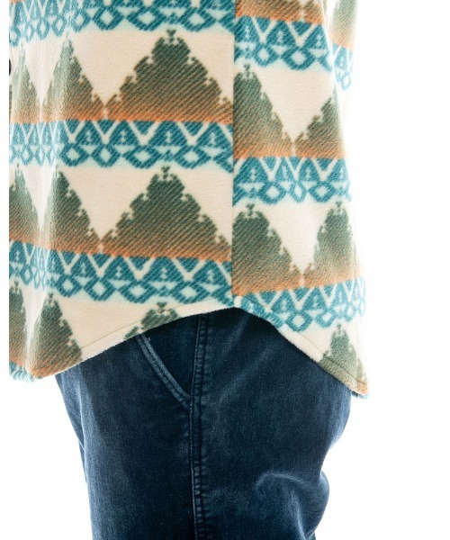 BILLABONG（ビラボン）の「BILLABONG メンズ 【A/DIV.】 FURNACE FLANNEL WAVE WASHED 長袖シャツ【2020年秋冬モデル】/ビラボン 長袖 シャツ チェック フリース（シャツ/ブラウス・メンズ・ブルー/アイボリー・SMALL/MEDIUM/LARGE）」の9枚目の写真