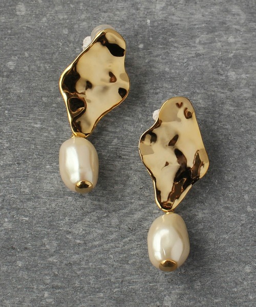 D.U.E Water surface EARRING (PIERCED) 【公式通販】