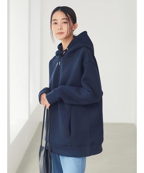 CRAFT STANDARD BOUTIQUE(クラフトスタンダードブティック)の「【2020AW】フード付きポンチプルオーバー〇*(パーカー・レディース・ブラウン/ネイビー/ベージュ・FREE)」の19枚目の写真