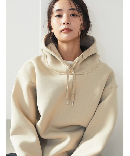 CRAFT STANDARD BOUTIQUE(クラフトスタンダードブティック)の「【2020AW】フード付きポンチプルオーバー〇*(パーカー・レディース・ブラウン/ネイビー/ベージュ・FREE)」の10枚目の写真