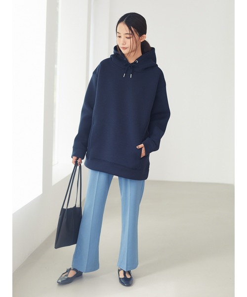 CRAFT STANDARD BOUTIQUE(クラフトスタンダードブティック)の「【2020AW】フード付きポンチプルオーバー〇*(パーカー・レディース・ブラウン/ネイビー/ベージュ・FREE)」の12枚目の写真