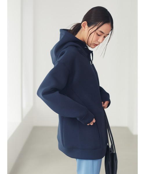 CRAFT STANDARD BOUTIQUE(クラフトスタンダードブティック)の「【2020AW】フード付きポンチプルオーバー〇*(パーカー・レディース・ブラウン/ネイビー/ベージュ・FREE)」の15枚目の写真