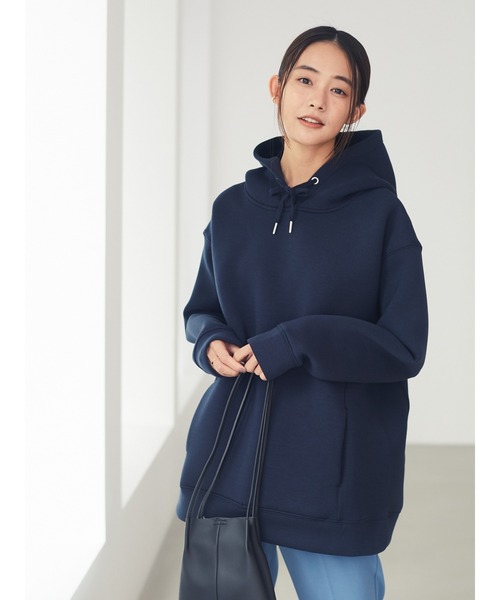 CRAFT STANDARD BOUTIQUE(クラフトスタンダードブティック)の「【2020AW】フード付きポンチプルオーバー〇*(パーカー・レディース・ブラウン/ネイビー/ベージュ・FREE)」の16枚目の写真