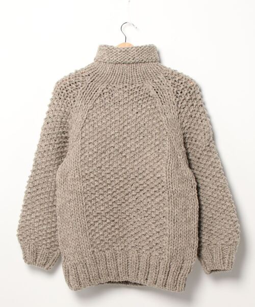 CASA FLINE（カーサフライン）の「ハンドニットチュニックトップス 