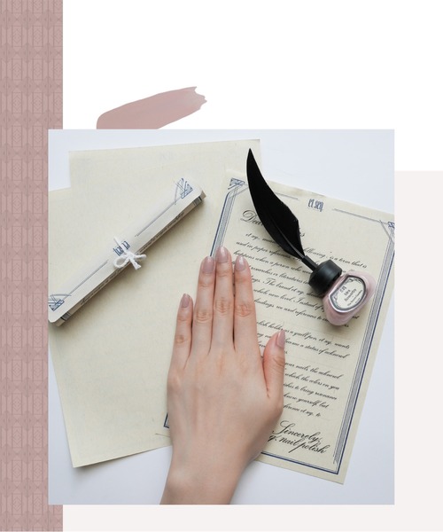 Et Seq Sg1870 スーザン 羽根ペンネイルポリッシュ マニキュア ジェルネイル Et Seq エセク のファッション通販 Zozotown