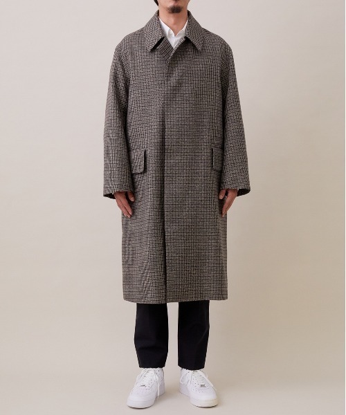 ADAM ET ROPE' アダムエロペ HYBRID TWEED コート ADAM ET ROPE'（アダムエロペ）の「HYBRID TWEED コート