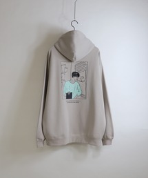 Confirm / コンファーム シガレットイラストビッグパーカー