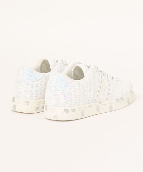 Desigual（デシグアル）の「コスミックスパンコール スニーカー COSMIC SEQUINS（スニーカー・レディース・ホワイト・23.0cm/23.5cm/24.0cm/25.0cm/25.5cm/24.5cm）」の2枚目の写真