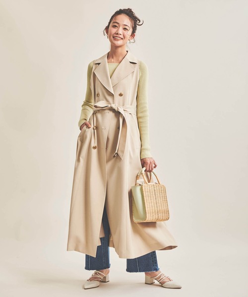 The Virgnia（ザ ヴァージニア）の「コンパクトヤーンボートネックニット（ニット/セーター・レディース・その他/ラベンダー/ネイビー/ライトグリーン/オフホワイト/ホワイト×ブラック・FREE）」の7枚目の写真