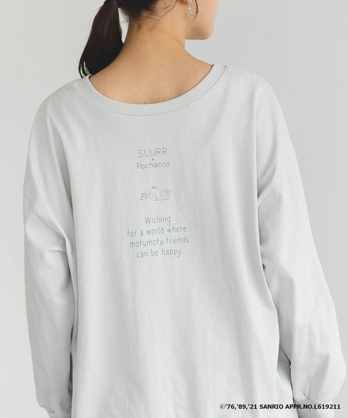 sanrio（サンリオ）の「Sanrio characters トップス（スウェット/ カットソー）（スウェット・レディース・ベージュ/アイボリー/ピンク系その他/ブルー系その他7・FREE）」の3枚目の写真