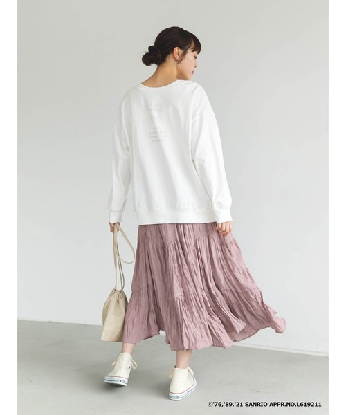 sanrio（サンリオ）の「Sanrio characters トップス（スウェット/ カットソー）（スウェット・レディース・ベージュ/アイボリー/ピンク系その他/ブルー系その他7・FREE）」の7枚目の写真