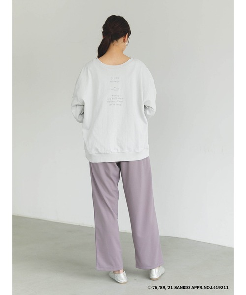 sanrio（サンリオ）の「Sanrio characters トップス（スウェット/ カットソー）（スウェット・レディース・ベージュ/アイボリー/ピンク系その他/ブルー系その他7・FREE）」の18枚目の写真