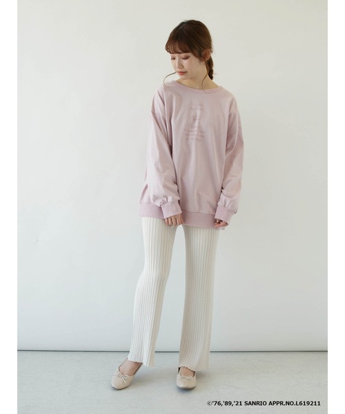 sanrio（サンリオ）の「Sanrio characters トップス（スウェット/ カットソー）（スウェット・レディース・ベージュ/アイボリー/ピンク系その他/ブルー系その他7・FREE）」の14枚目の写真