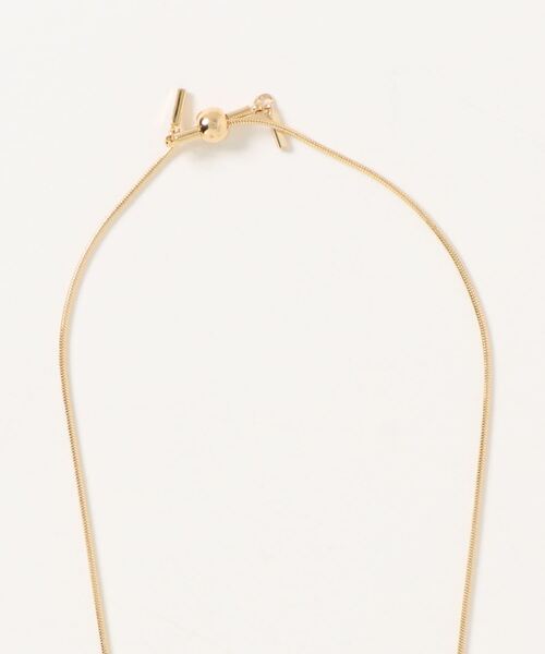 Tiara（ティアラ）の「カーブバーネックレス（ネックレス・レディース・ゴールド・FREE）」の2枚目の写真