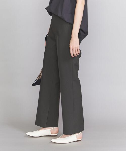 BEAUTY&YOUTH UNITED ARROWS（ビューティーアンドユースユナイテッドアローズ）の「BY ポリエステルオックスストレートパンツ（スラックス・レディース・ダークグレー/クリーム/ライトピンク・MEDIUM/SMALL）」の7枚目の写真