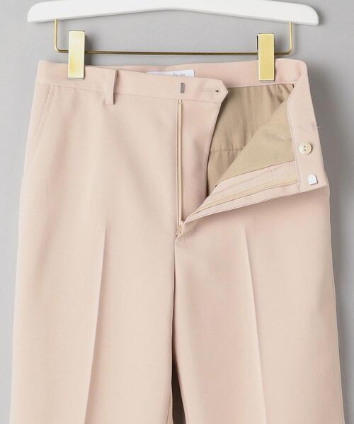 BEAUTY&YOUTH UNITED ARROWS（ビューティーアンドユースユナイテッドアローズ）の「BY ポリエステルオックスストレートパンツ（スラックス・レディース・ダークグレー/クリーム/ライトピンク・MEDIUM/SMALL）」の12枚目の写真