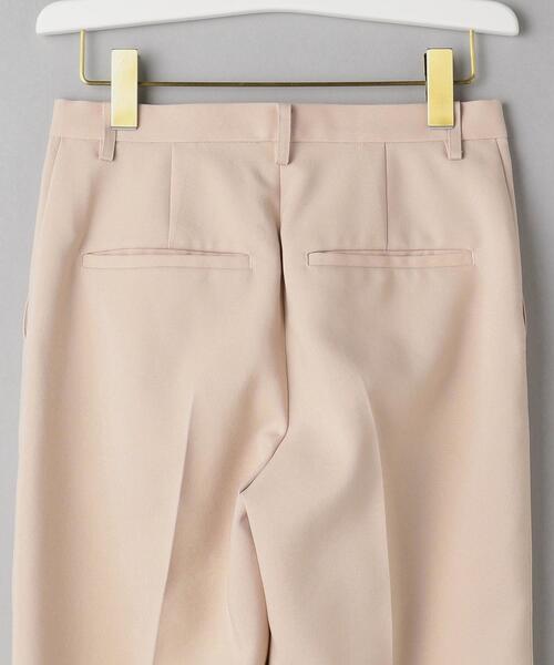 BEAUTY&YOUTH UNITED ARROWS（ビューティーアンドユースユナイテッドアローズ）の「BY ポリエステルオックスストレートパンツ（スラックス・レディース・ダークグレー/クリーム/ライトピンク・MEDIUM/SMALL）」の13枚目の写真