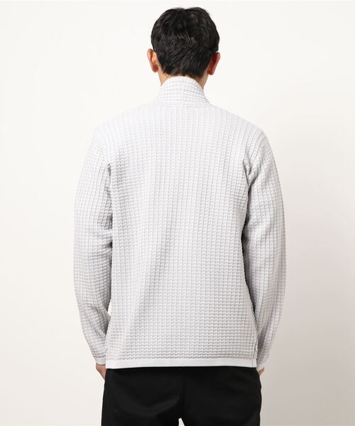 MONSIEUR NICOLE(ムッシュニコル)の「ニットカーディガン(カーディガン/ボレロ・メンズ・ブラック/ライトグレー・X-LARGE/LARGE/MEDIUM)」の10枚目の写真