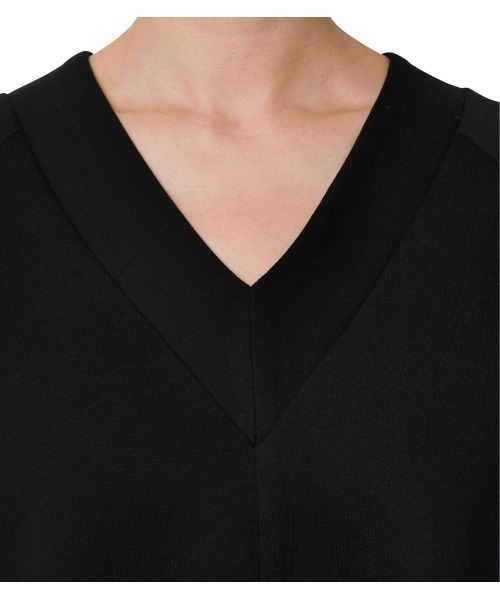 LE CIEL BLEU（ルシェルブルー）の「V Neck Sweat Dress（ワンピース