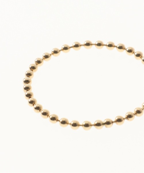 IENA(イエナ)の「IENA ajouter ボールチェーンリング◆(リング・レディース・ゴールド・9/11)」の7枚目の写真